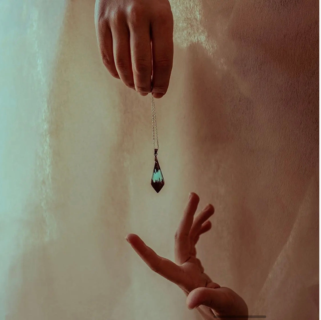 Pendentif en Bois d’Amarante