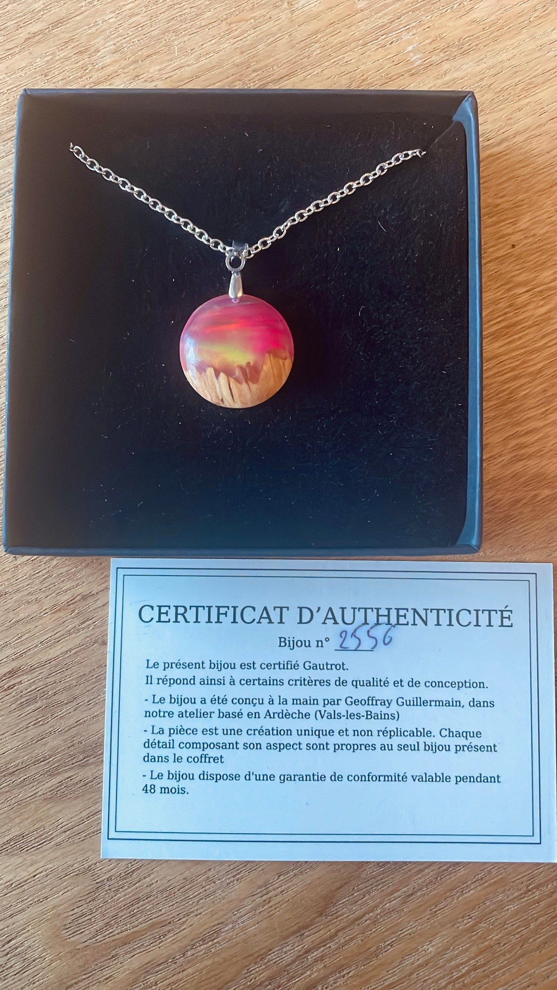 Pendentif Le Zahir