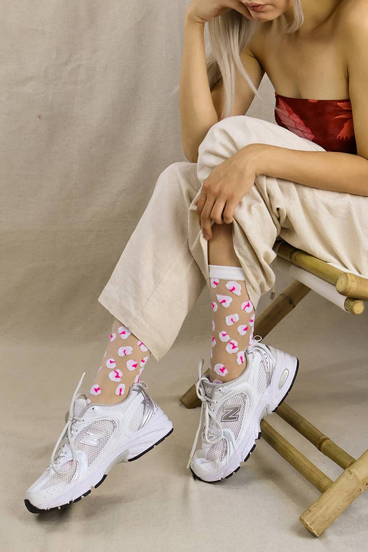 Chaussettes transparentes - JASMIN