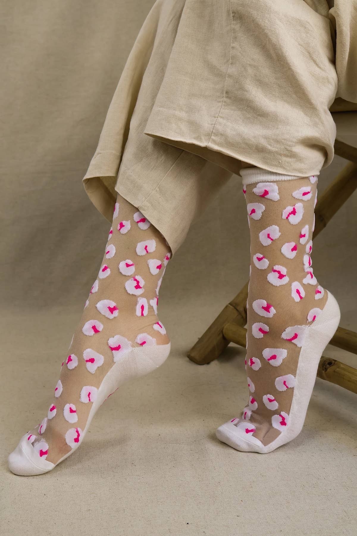 Chaussettes transparentes - JASMIN