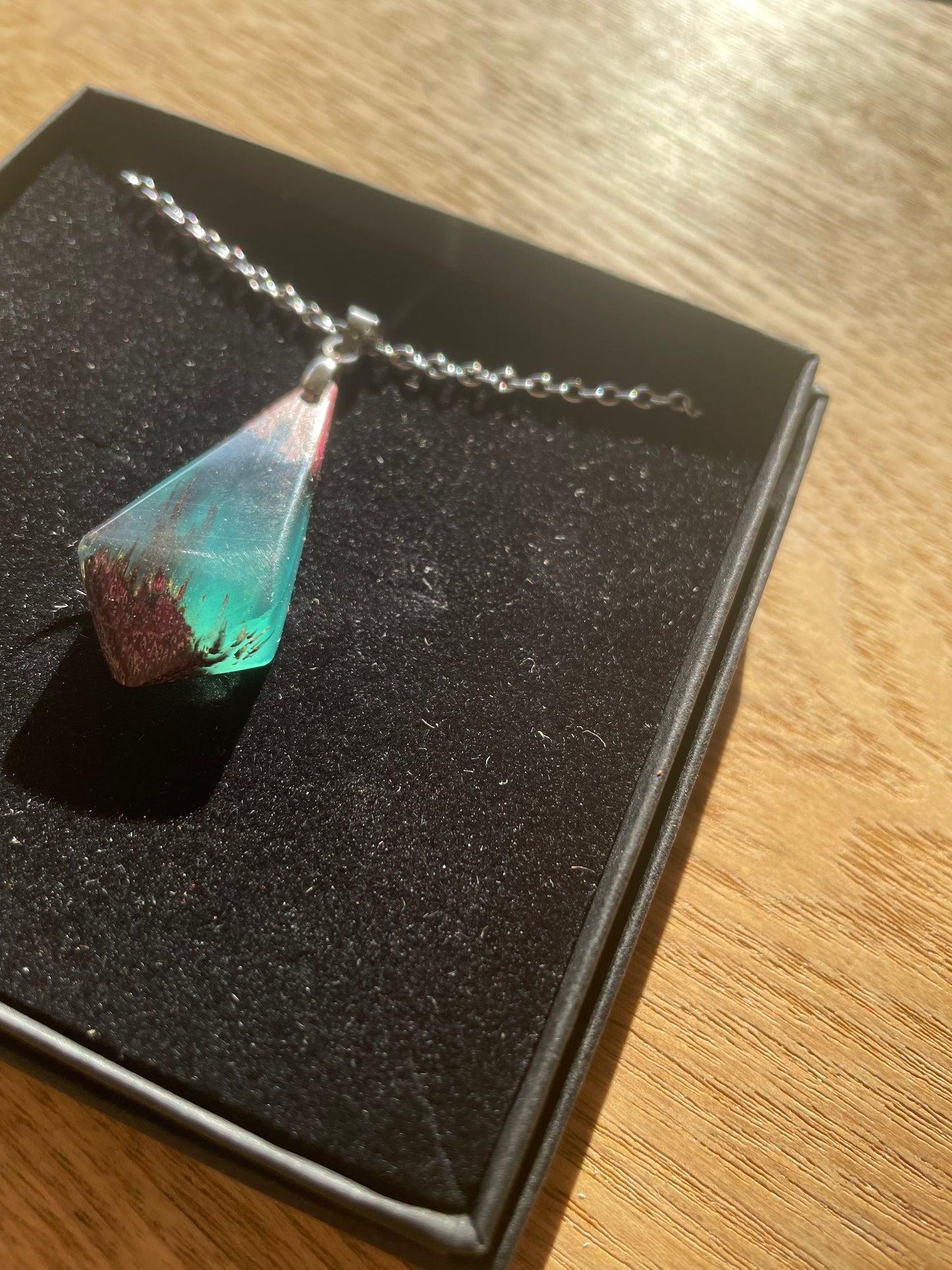 Pendentif en Bois d’Amarante
