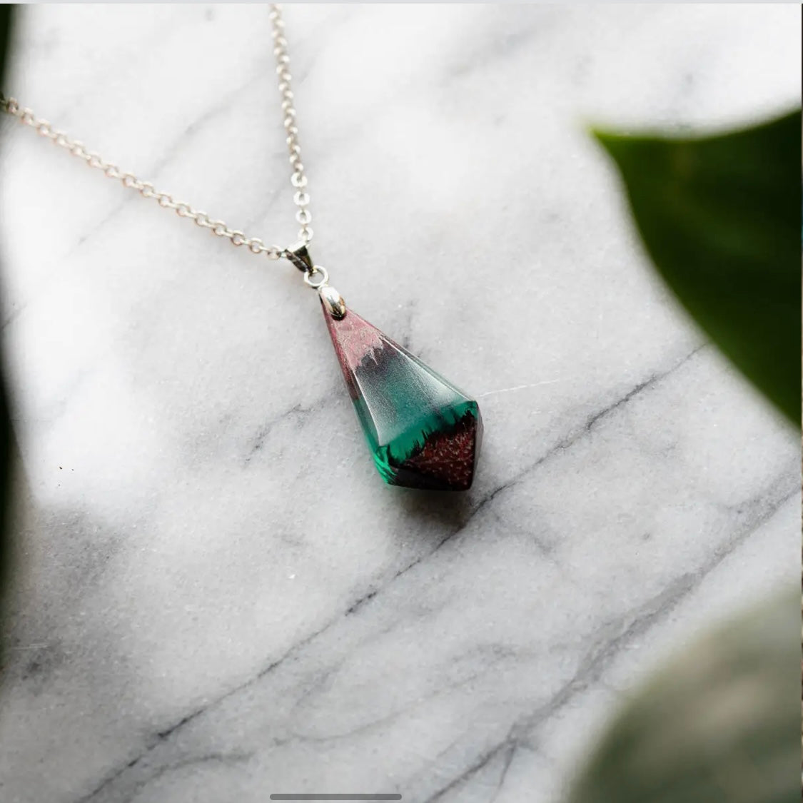 Pendentif en Bois d’Amarante