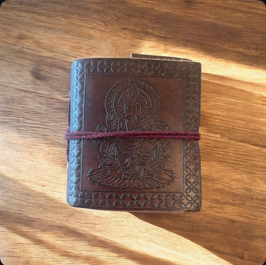 Carnet de Voyage en Cuir vegan et papier recyclé