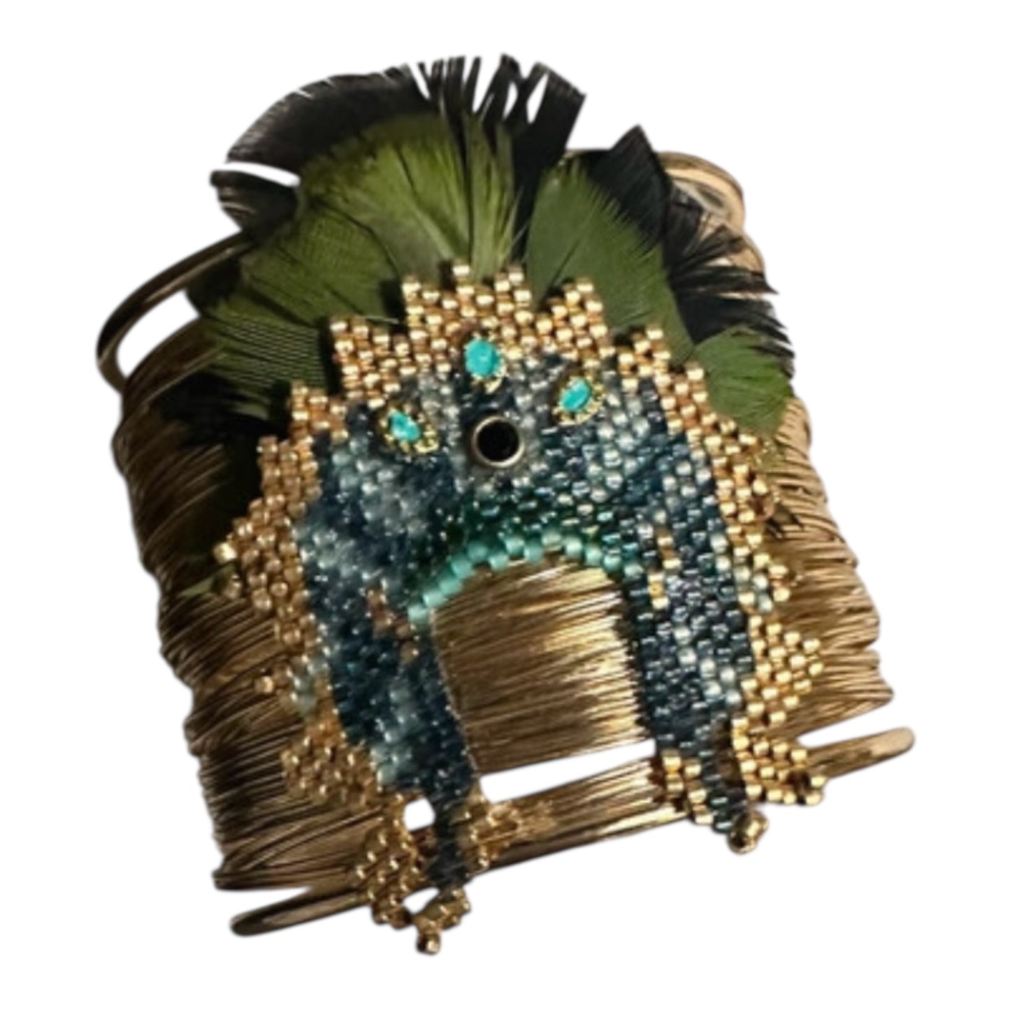 Dragon Cuff Manchette - Perles et Plumes